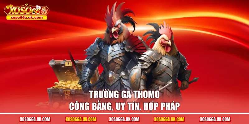 Trường gà Thomo công bằng, uy tín, hợp pháp